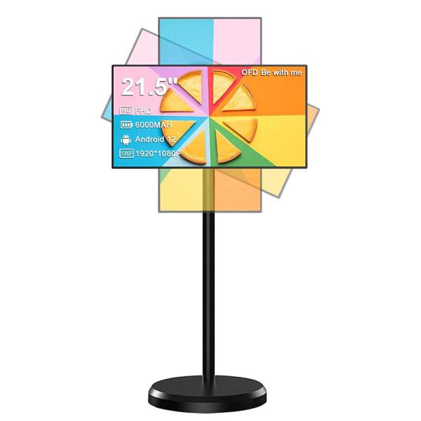 Cheap 21.5 Inch Incell Screen Display LCD Touch Screen Indoor Android 12 Advertising Digital Signage with Capacitive Touch for sale