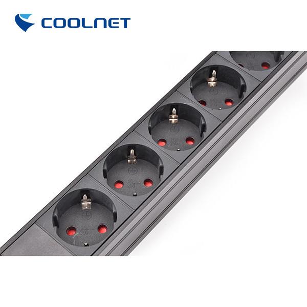 Cheap 63A Custom Colors ABS Power Distribution Unit Operating Temperature -10℃+75℃ for sale