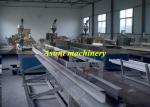 PVC Window And Door Plastic Profile Production Line With twin conical screw