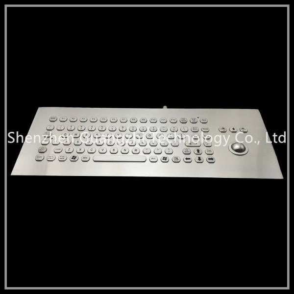 Cheap Metal Integrated Trackball Keyboard , 89 Key Keyboard With F1-f12 Function Button for sale
