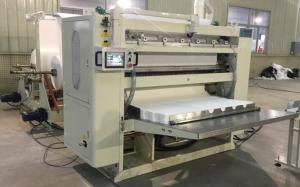 China 2-6 Lanes V Folded Tissue Folding Machine , Hand Towel Automatic Folding Machine on sale