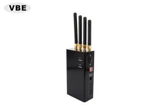 China High Frequency Portable Cell Phone Blocker 4 Bands Handheld Signal Jammer on sale