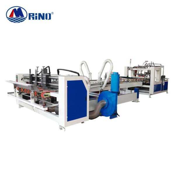Cheap Stitching Folding Carton Gluing Machine Touch Screen Operation for sale