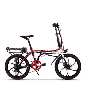 Best 20 Inch Ebike 48v Electric Folding Bicycle 250w Rear Carrier Big Battery RICHBIT R900 wholesale