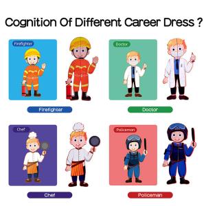 Parent Child Interaction Magnetic Puzzles For Toddlers Different Uniforms Matching Games