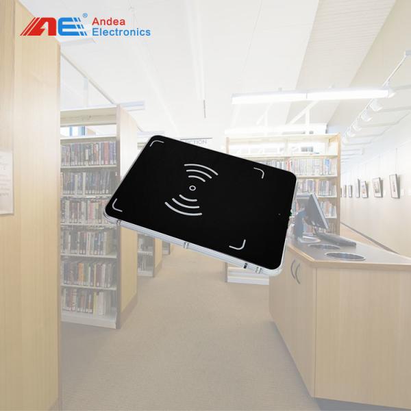 Cheap Library Book Borrow And Return Machine With USB Interface Integrated RFID Reader 46cm Reading Distance for sale