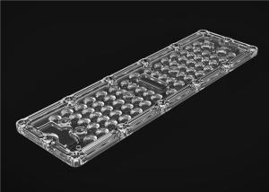 China 90*120 Degree LED Lens Array Optical Lens Long Lifetime For LED Tunnel Lighting on sale