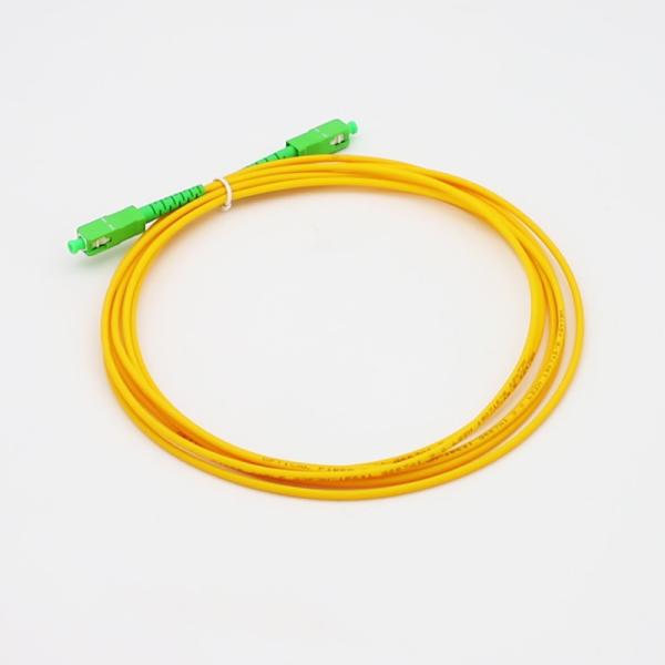 Cheap OEM Single Mode 3.0mm Sc Apc To Sc Apc Patch Cords for sale