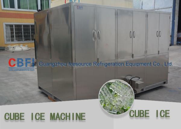 Cheap Full Automatic Ice Cube Maker Machine Cube Ice Maker High Power Consumption for sale