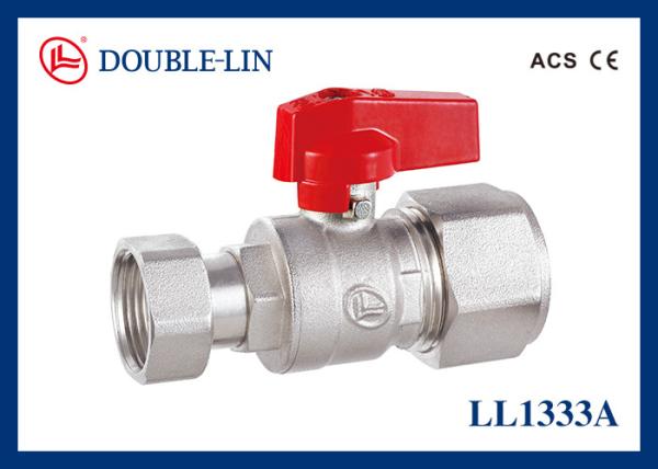 Cheap F3/4'' PEX-AL-PEX- Multi Layer Pipe Ball Valve With Alu Handle for sale