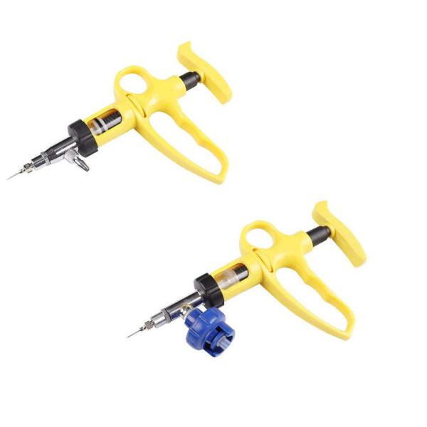 Cheap Continuous Veterinary Cattle Vaccine Syringes Medicine Injection Gun for sale