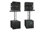 Professional Powered Active Line Array Speaker System 10'' 620W RMS