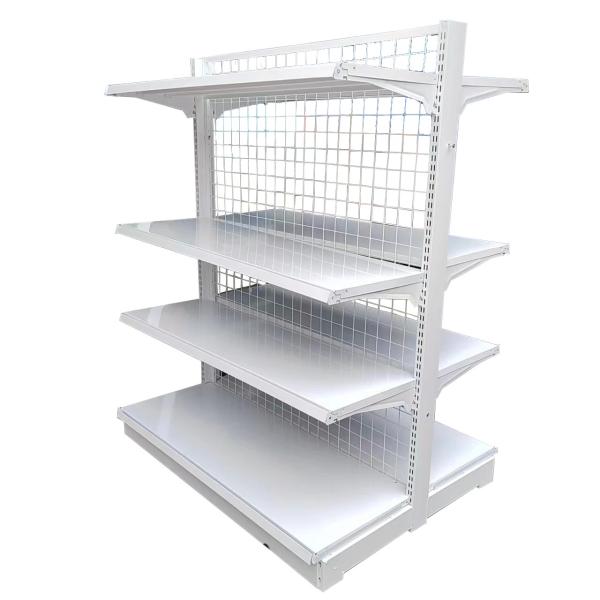 Cheap Customized Professional Design Double-sided Rack Gondola Display Shelving Supermarket Shelf Gondola for sale