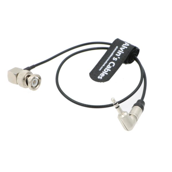 Cheap Alvin's Sound Devices Timecode Cable Tentacle 3.5mm TRS To BNC Timecode Black Color for sale