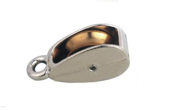 Cheap Small Zinc Alloy Single Wheel Fixed Eye Die Cast Pulley Lifting Pulley Block for sale