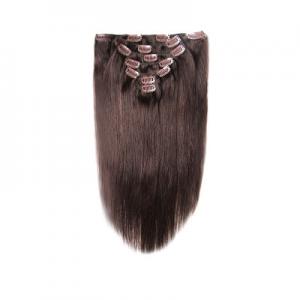 Best Genuine Long 100 Remy Human Hair Clip In Extensions Clean Weft OEM Service wholesale