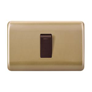 Best Modern Home 1 Gang 1 Way Switch With Copper Parts And Silver Contact Fireproof ABS wholesale