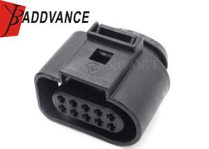 China 1J0973715 1J0 973 715 FEP Automotive Connectors / 10 Hole Front Door Latch Module Connector on sale
