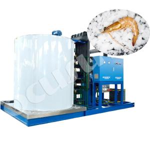 China Engine Operated Ice Flake Maker Machine for Shrimp Production on sale