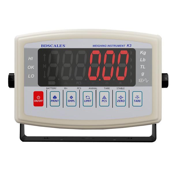Cheap and Weighing Indicators with Overload Protection and Lcd Display Size of 100*40mm for Industrial for sale