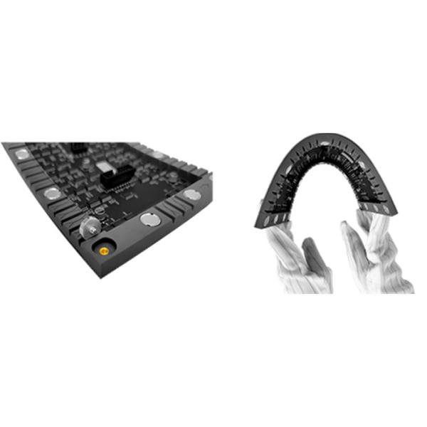 Cheap P4 Indoor Front Service Flexible LED Display with Space-saving Design for sale