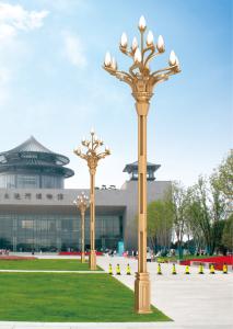 Best Decorative LED Pole Street Lights 4500K 160lm/W 100-265V high light pole led lamp wholesale