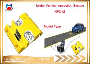 Under vehicle surveillance system with ANPR camera in border, checkpoints