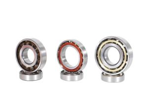 Quiet  Angular Contact Ball Bearings 55mm P5 P4 Vibration C5 C9 Clearance