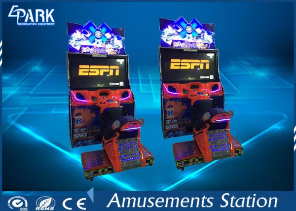 Cheap Coin Operated Racing Game Simulator Snow Cross Moto With New Download Games for sale