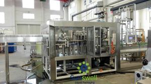 Bottle Liquid Hot Filling Machine High precision For Fresh Orange Juice