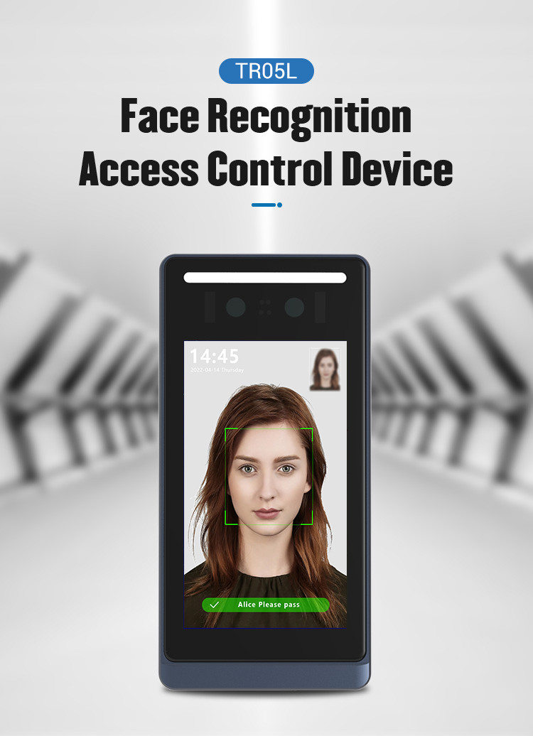 1.2GHz OEM SDK Face Recognition Access Control LINUX 5inch Multi Language