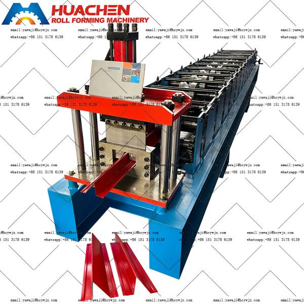 Cheap High Precision Ridge Cap Roll Forming Machine Cold Roll Forming Equipment Within 1.00mm for sale
