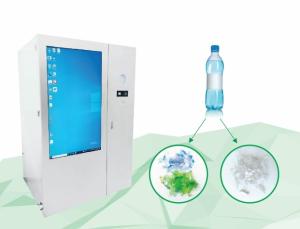 Best 49&quot; Reverse Vending Machine Crush And Sort Transparent Color PET Bottles wholesale