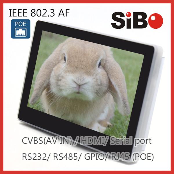 Cheap Q896 7" Android Panel PC Mountable With CVBS IN For Home Automation for sale