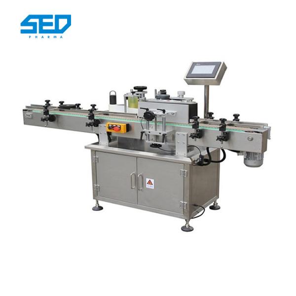 Cheap Full - Automatic Bottle Labeler Machine Stably And Efficiently For Flat Bottle for sale