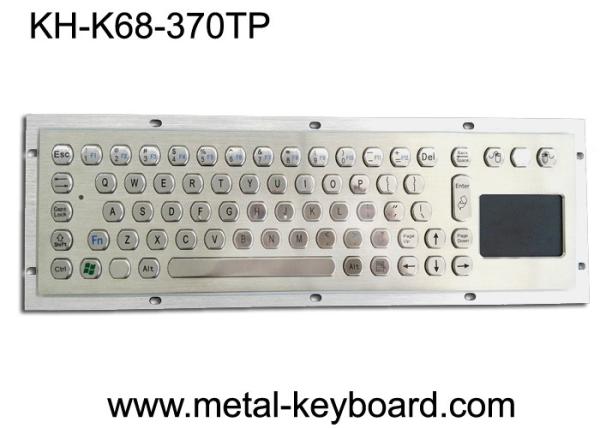 Cheap Metal Industrial Computer Keyboard With 70 Keys Touchpad Keyboard for sale