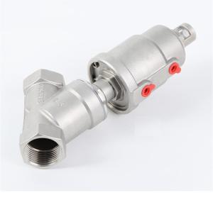 Best DN10 Actuator 40MM PN 1.6MPa Die Casting Parts Angle Valve For Metal Processing wholesale