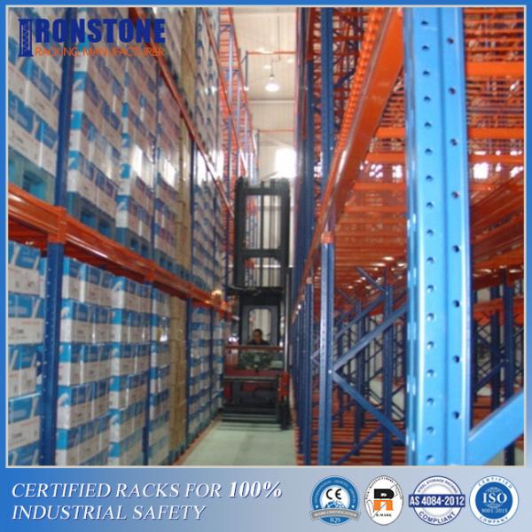 Cheap Powder Coating Comprehensive VNA Pallet Rack With High Load Capacity for sale