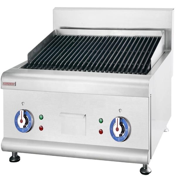 Cheap Table Type Electric Lava Rock Charbroiler with and Packaging Size 730*740*550 mm for sale