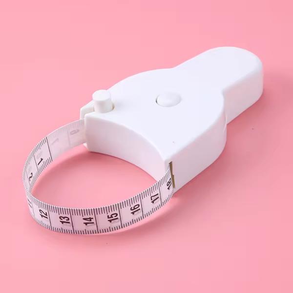 Cheap Custom Measure Tape 3D Ruler Multi-Function Measuring Tape Press The Button Head Arm Waist Circumference Soft Ruler for sale