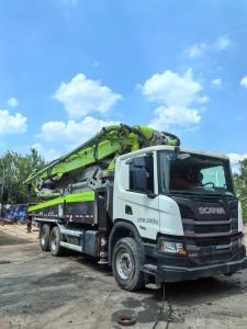 Best Used Concrete Pump Trucks on Mercedes Benz Chassis with 50m Boom and After-sales Service wholesale