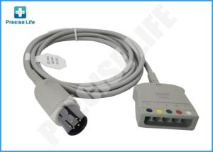 Drager 2606496 ECG trunk cable 5-lead IEC/AH colour code for Vista-120 monitor