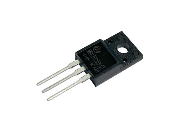 Cheap 20A 200V Schottky Diodes And Low VF Forward Voltage For Motor Drives MBR20200FCT for sale