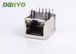 Custom 100base RJ45 Network Port With Internal Transformer For CCTV Camera RJ45
