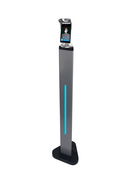 Cheap Linux Operating 8" IPS Screen Face Recognition Thermometer for sale
