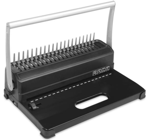 Cheap Thermal Document Binding Machine , Comb Binder Machine A4 12 Inches for sale