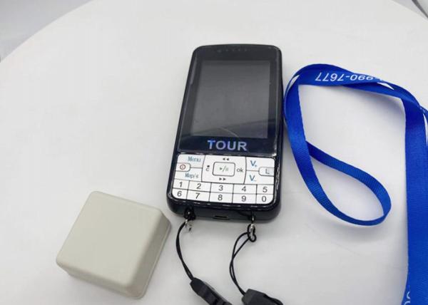 Cheap LCD Screen Audio Tour Guide System Automatic Sensing Position for sale