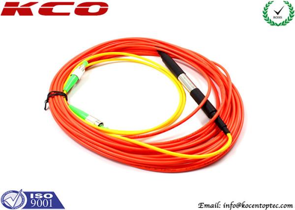 Cheap FC/APC to FC/APC Single Mode Fiber Optical Patch Cable Simplex Mode Conditioning for sale