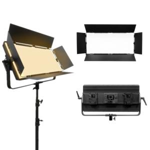 China Ac Power Video Lighting Led 200w Soft Panel Studio Light Kit Cct Mode For Film Fill Lights on sale