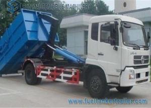 Best Dongfeng 4x2 8cbm- 10cbm arm hook Garbage Trucks 2 axles 180hp wholesale